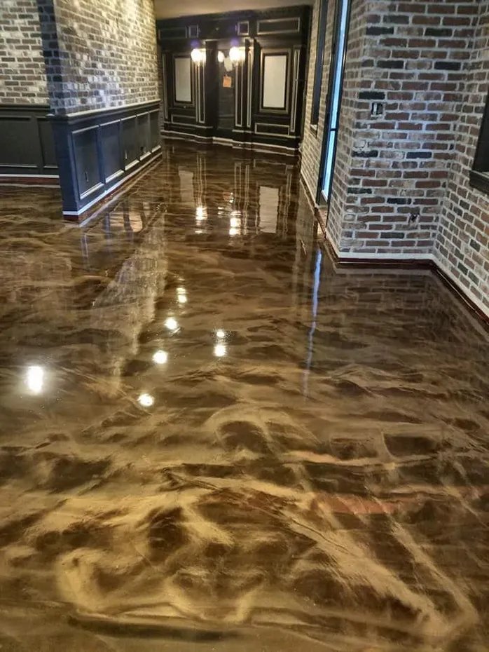 KC Artistic Concrete Inc EPOXY STAINED CONCRETE